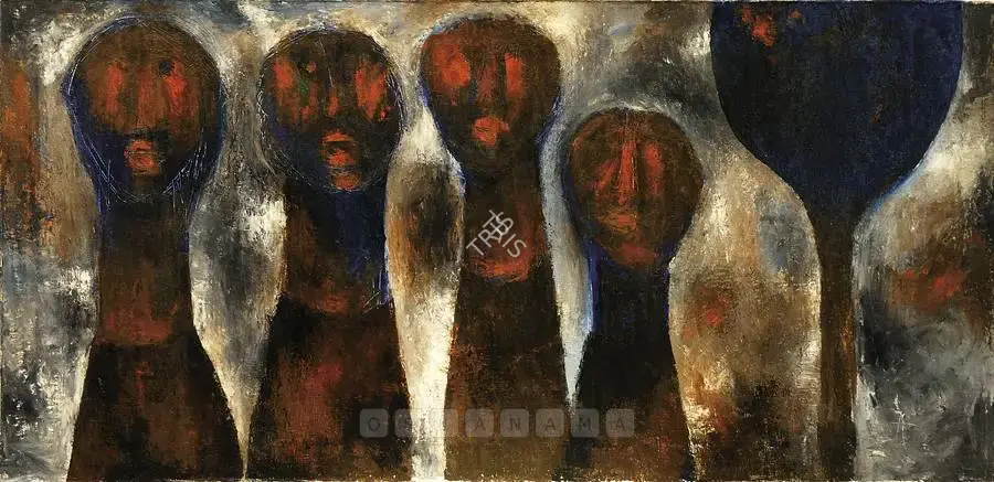 Sharma, O.P. (Artist). Untitled, 1960 | Painting