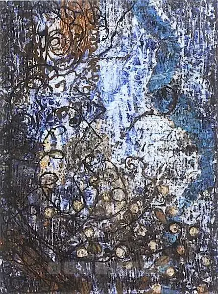 Chakravarty, Jayashree (Artist). Hampi Kamlapur, 2001 | Painting