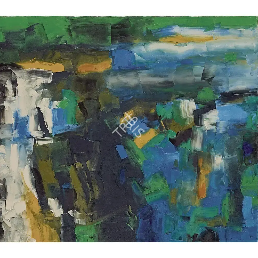 Adimoolam, K.M. (Artist). Untitled, 1998 | Painting