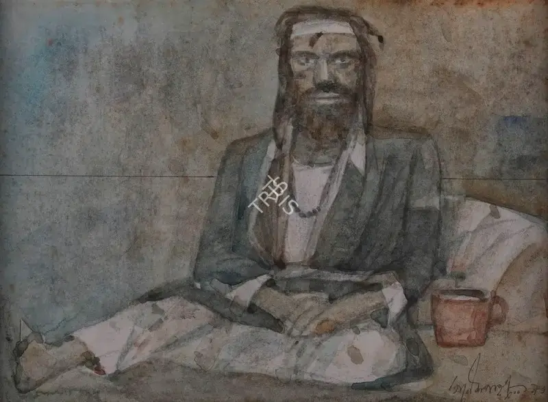 Pyne, Ganesh (Artist). Untitled, 1993 | Painting