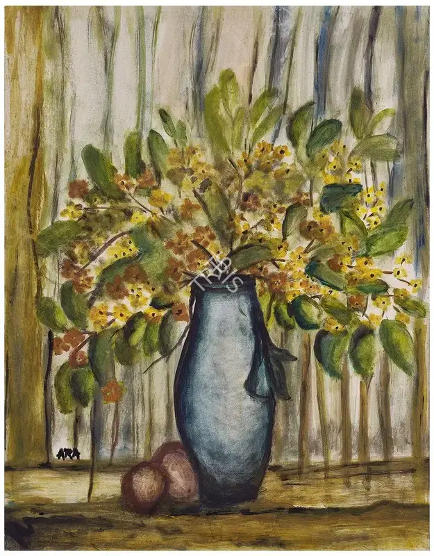 Ara, K.H. (Artist). Still Life, c.1950 | Painting