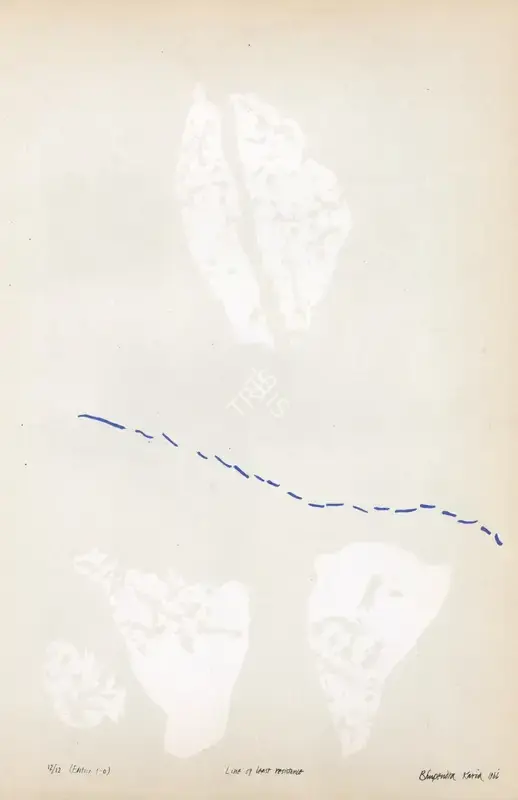 Karia, Bhupendra (Artist). Line of Least Resistance. 1966 | Marg, September 1966 | Graphic Art | FineArts | 00674378