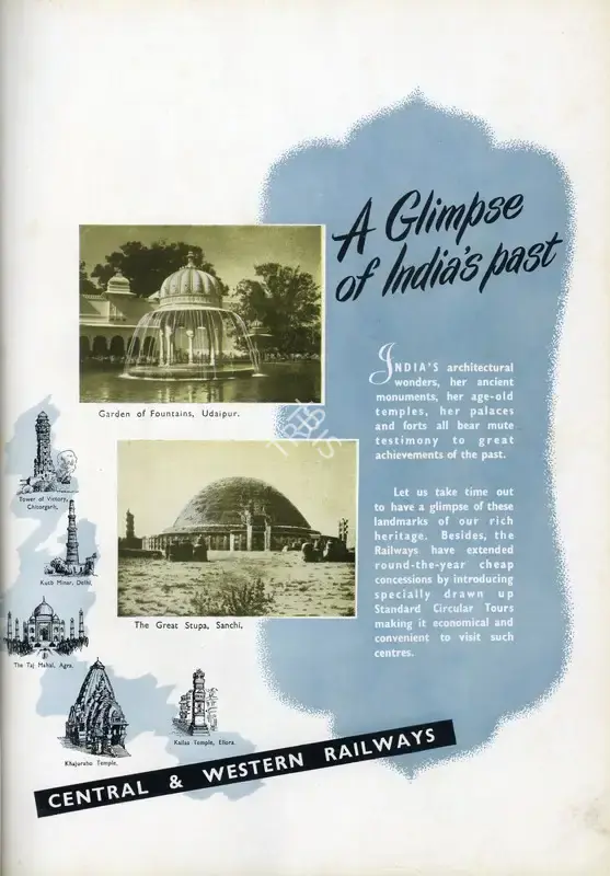 Unknown (Advertiser). A Glimpse of India's Past, n.d. | Advertisement