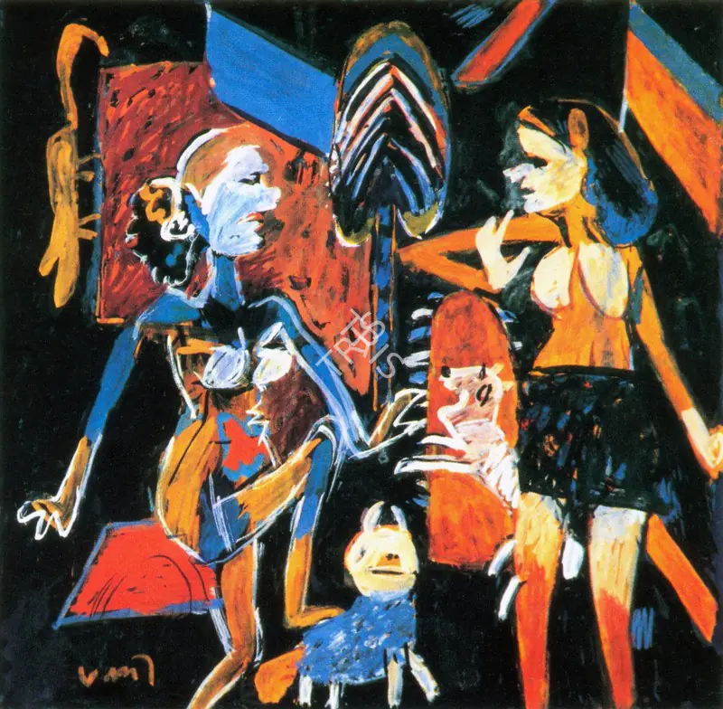 Subramanyan, K.G. (Artist). Untitled, n.d. | Painting