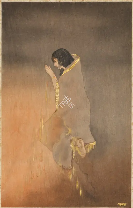 Bose, Nandalal (Artist). Sati, n.d. | Painting