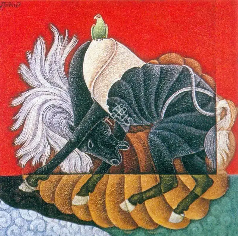 Gujral, Satish (Artist). Untitled, n.d. | Painting