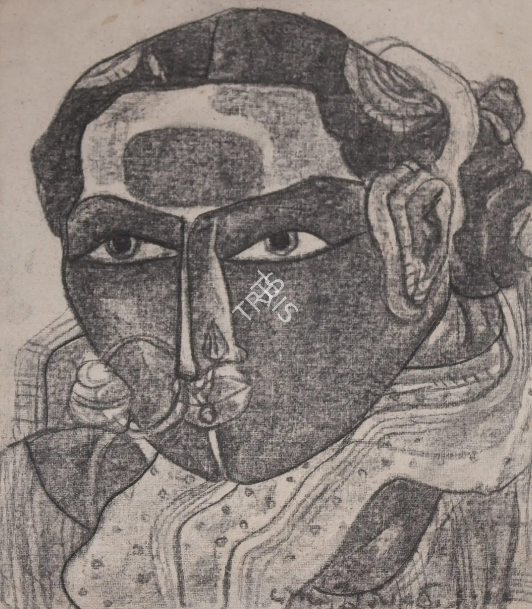 Vaikuntam, Thota (Artist). Untitled, n.d. | Drawing