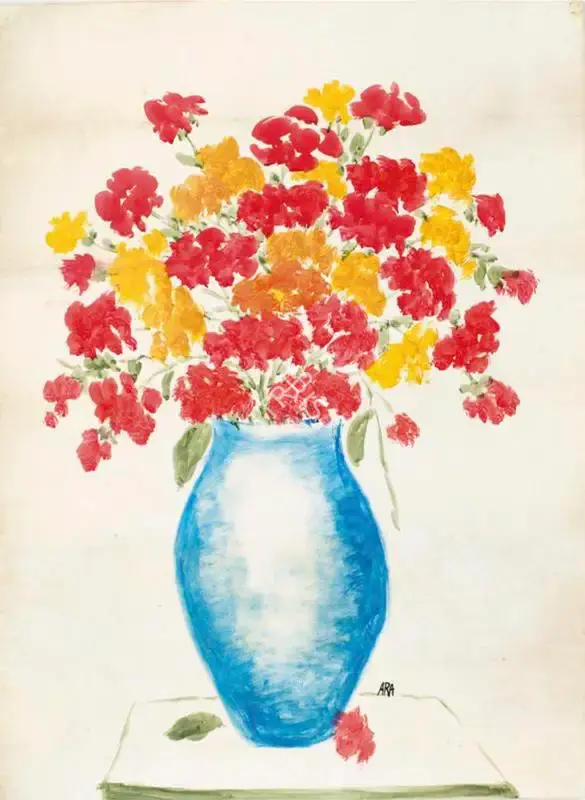 Ara, K.H. (Artist). Still Life, 1980 | Painting