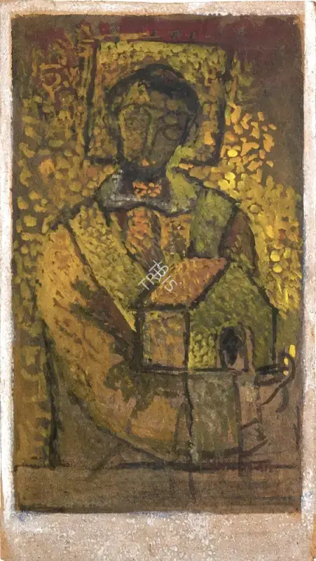 Roy, Jamini (Artist). Untitled, n.d. | Painting