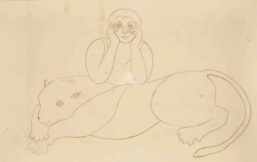 Bawa, Manjit (Artist). Untitled, n.d. | Drawing