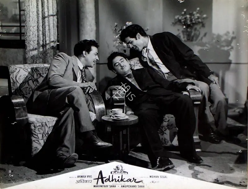 Shah, Anupchand (Producer), Adhikar, 1954 | Lobby Card | CinemaEducation | 00829396