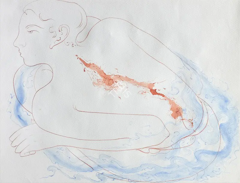 Harsha, N.S. (Artist). Untitled. Watercolour on paper, n.d. | Painting | FineArts | 00357742