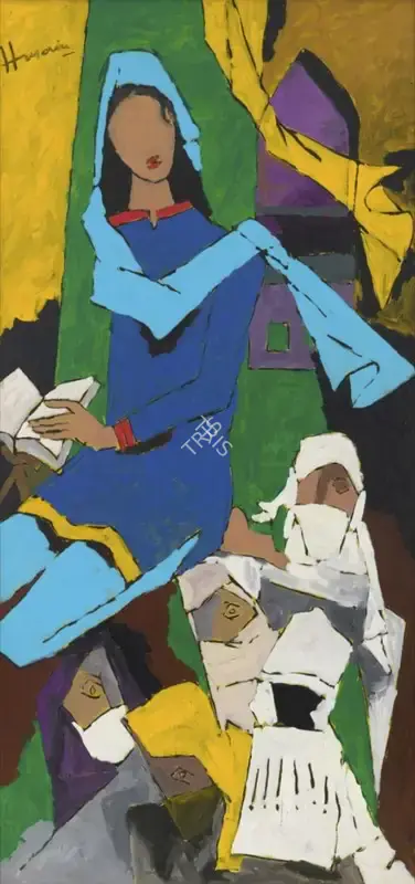 Husain, M.F. (Artist). Untitled, n.d. | Painting