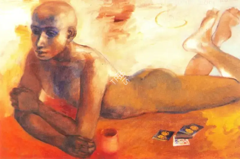 Sud, Anupam (Artist). Some Times. Oil on canvas, 2001 | Painting | FineArts | 00374015