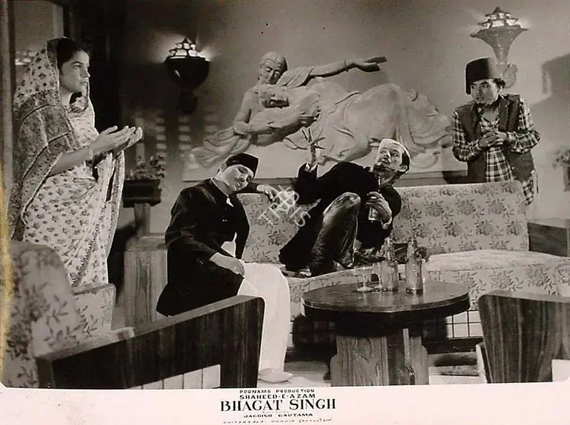 Gautam, Jagdish (Director), Shaheed E Azam Bhagat Singh, 1954 | Lobby Card | CinemaEducation | 00827197