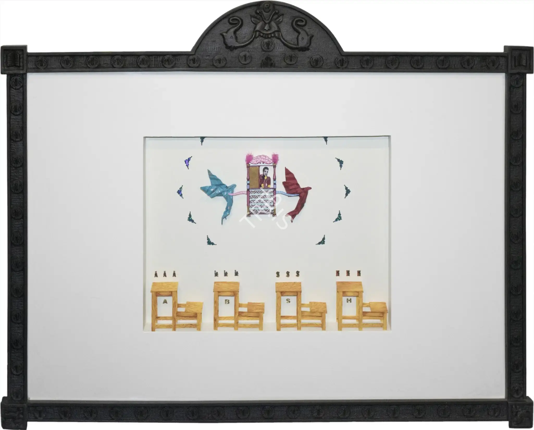 Chattopadhyay, Prantik (Artist). E Class: Ideal Boy Goes To School Everyday, 2008 | Painting
