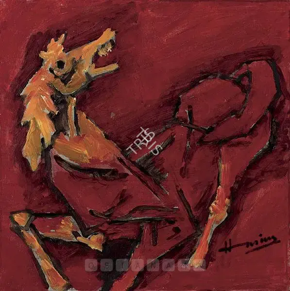 Husain, M.F. (Artist). Untitled, n.d. | Painting