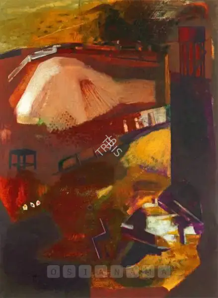 Sharma, Nataraj (Artist). Untitled. Mixed media on paper, n.d. | Painting | FineArts | 00898812