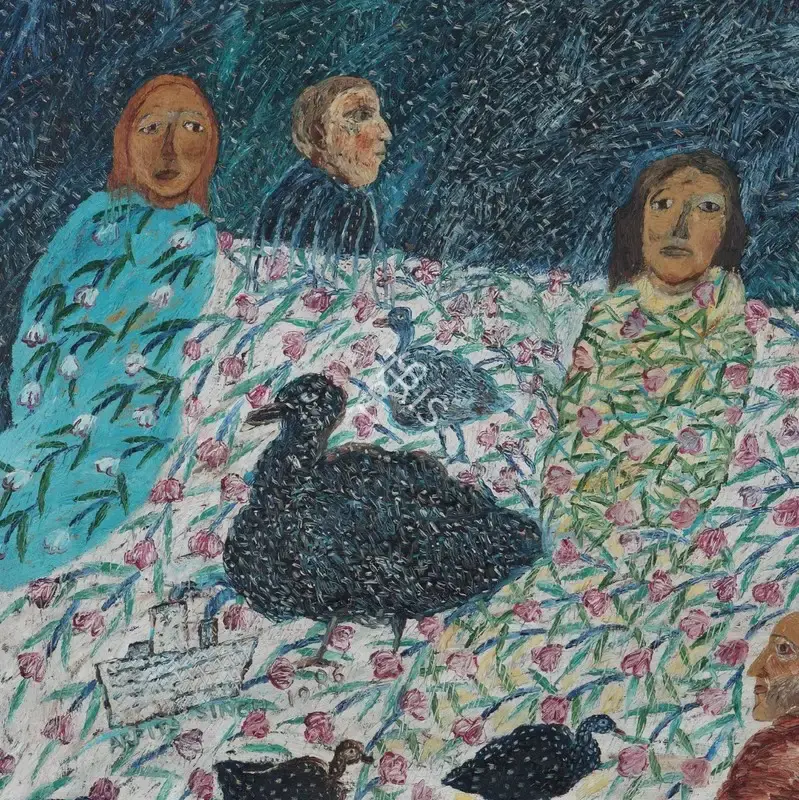 Singh, Arpita (Artist). Untitled, 1986 | Painting