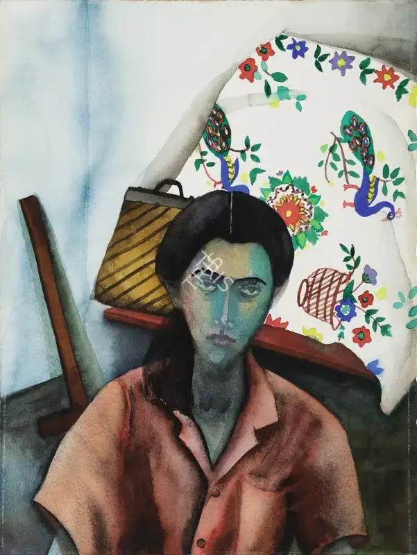 Dodiya, Anju (Artist). Untitled, 1990 | Painting