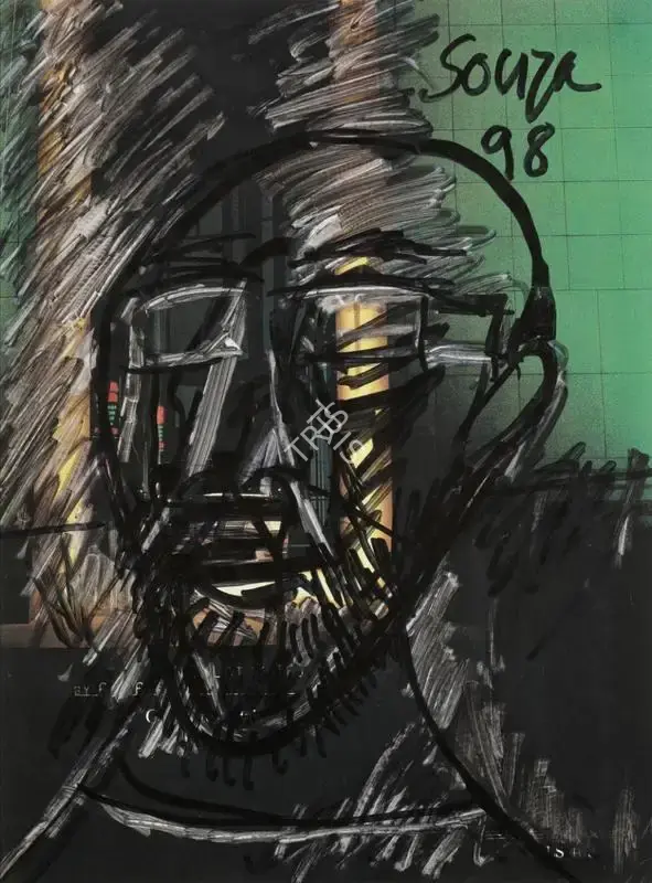 Souza, F.N. (Artist). Untitled, 1998 | Painting