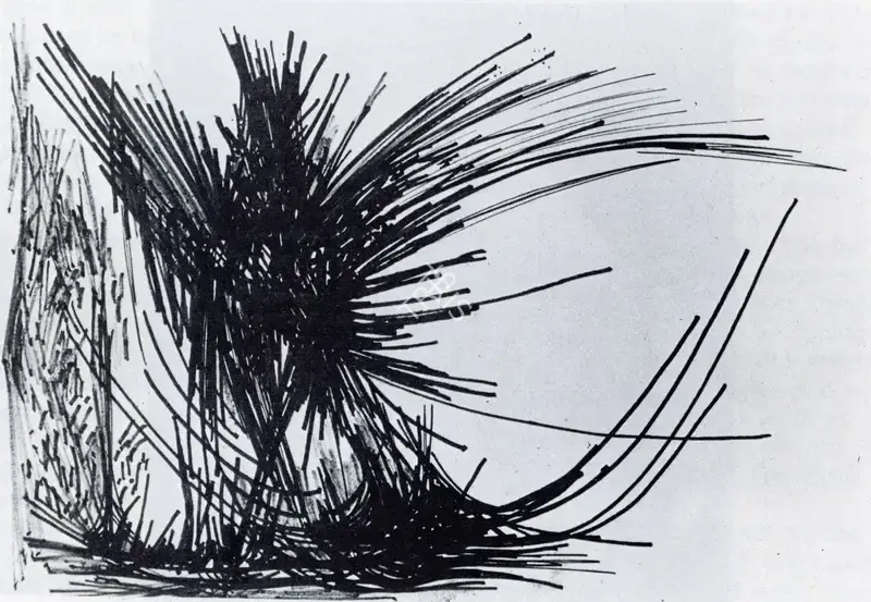 Pochkhanawala, Pilloo (Artist). Drawing. Felt Pen, 1981 | Marg, September 1985 | Drawing | FineArts | 00675058