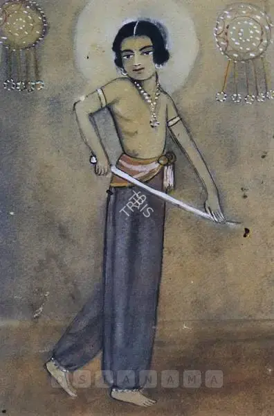 Devi, Sunayani (Artist). Young Krishna, n.d. | Painting