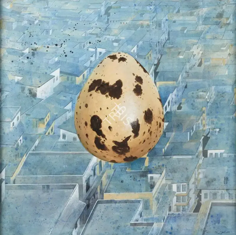 Panda, Jagannath (Artist). Untitled. Oil on canvas, 2004 | Painting | FineArts | 00547437