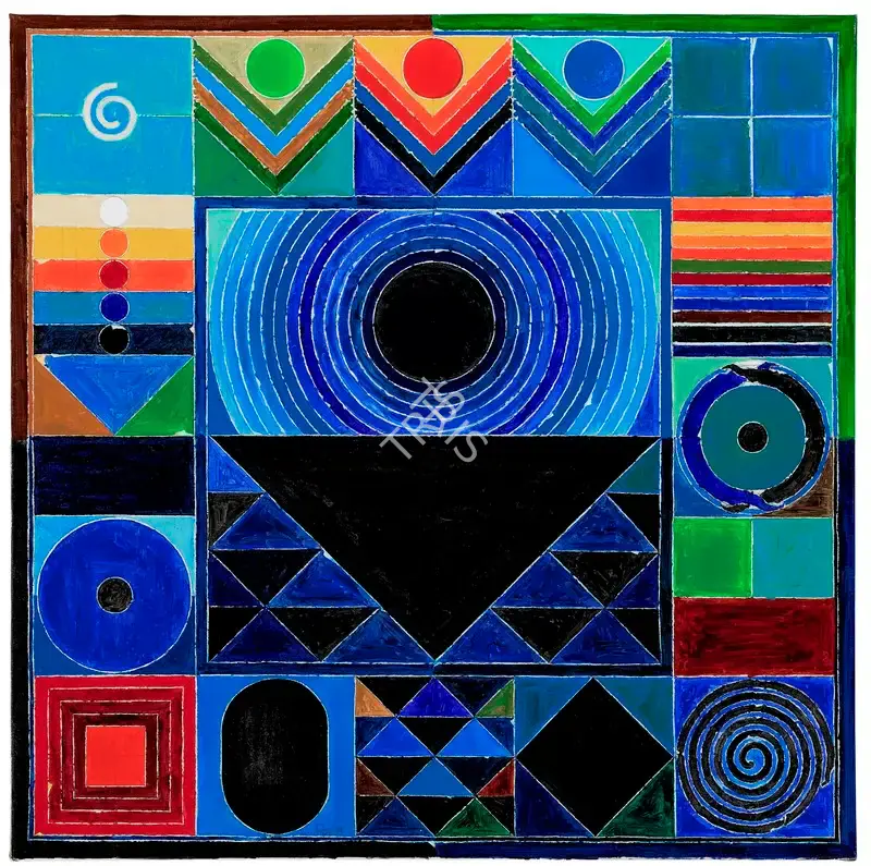 Raza, S.H. (Artist). Ankuran, 1999 | Painting