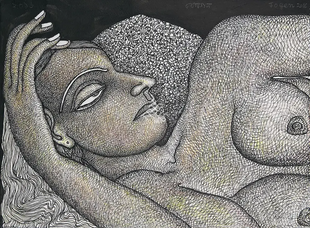 Chowdhury, Jogen (Artist). The Beautiful Face, 2016 | Painting