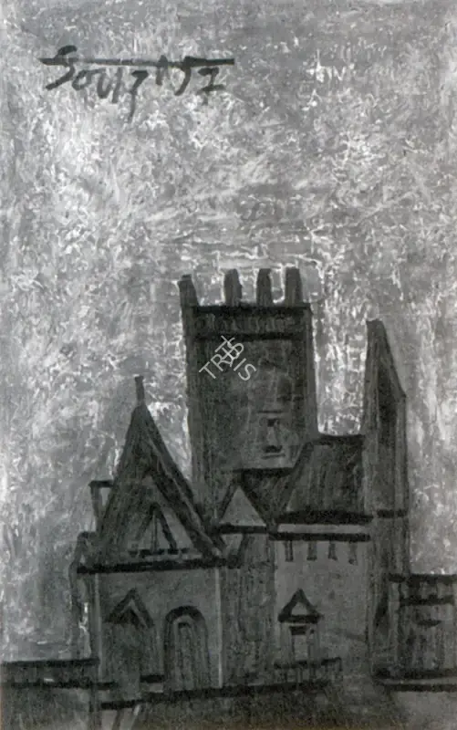 Souza, F.N. (Artist). The Castle, 1957 | Painting