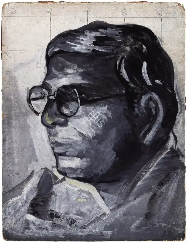 Roy, Jamini (Artist). Untitled (Self Portrait), n.d. | Painting