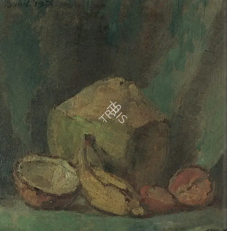 Das, Sunil (Artist). Still Life with Fruit, 1956 | Painting