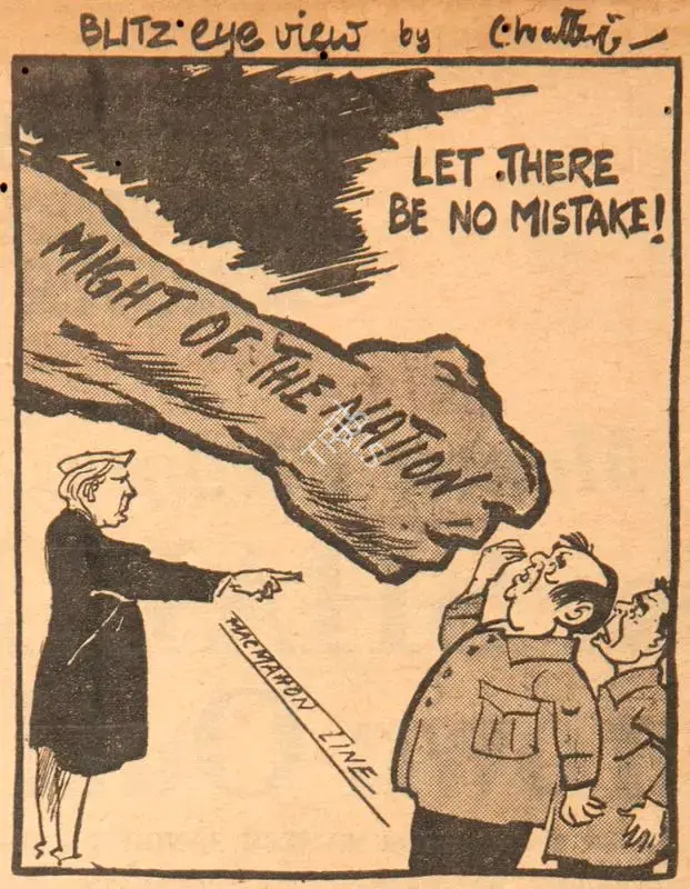 Chatterjee, Basu (Cartoonist). Let There be No Mistake !, 1962 | Cartoons
