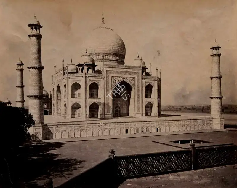 Sache, John Edward (Photographer). The Taj Mahal, Agra - Six views at Agra. Albumen print, c.1880 | Antiquarian Photograph | Photography | 00116219