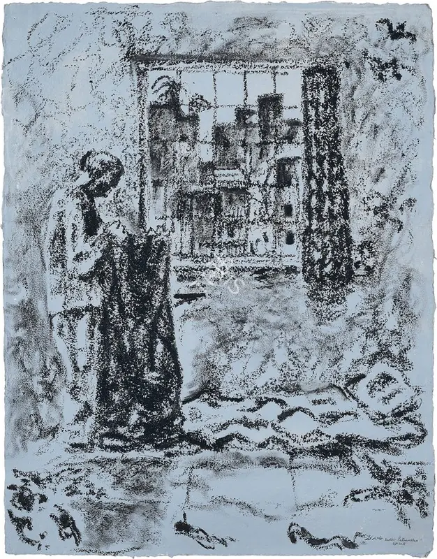 Patwardhan, Sudhir (Artist). Shedding The Night, 2015 | Painting