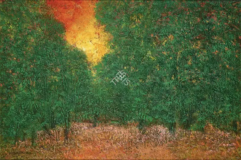 Singh, Paramjit (Artist). Untitled. Oil on canvas, 2018 | Painting | EconomicsArt | 00869998