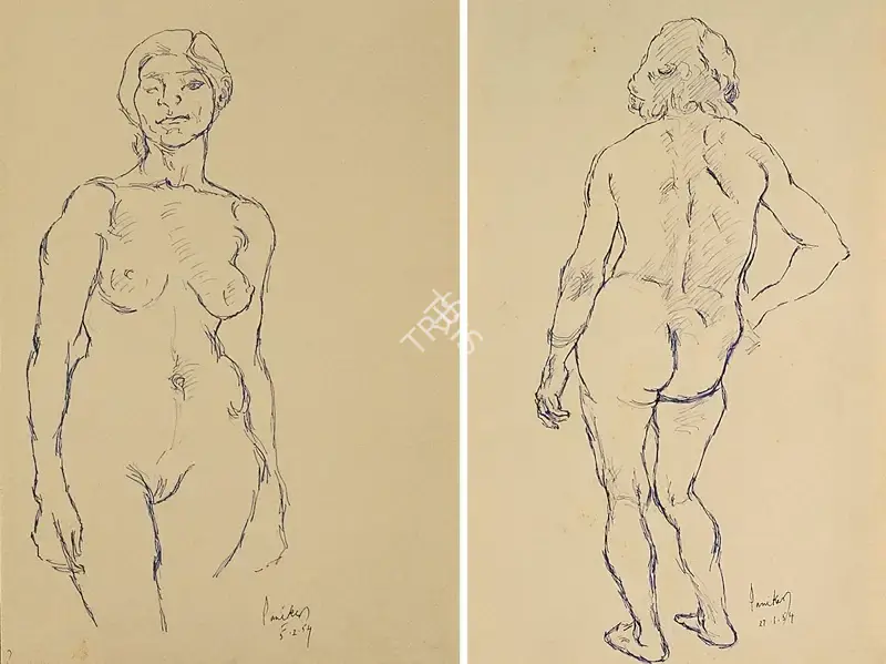 Paniker, K.C.S. (Artist). | Drawing