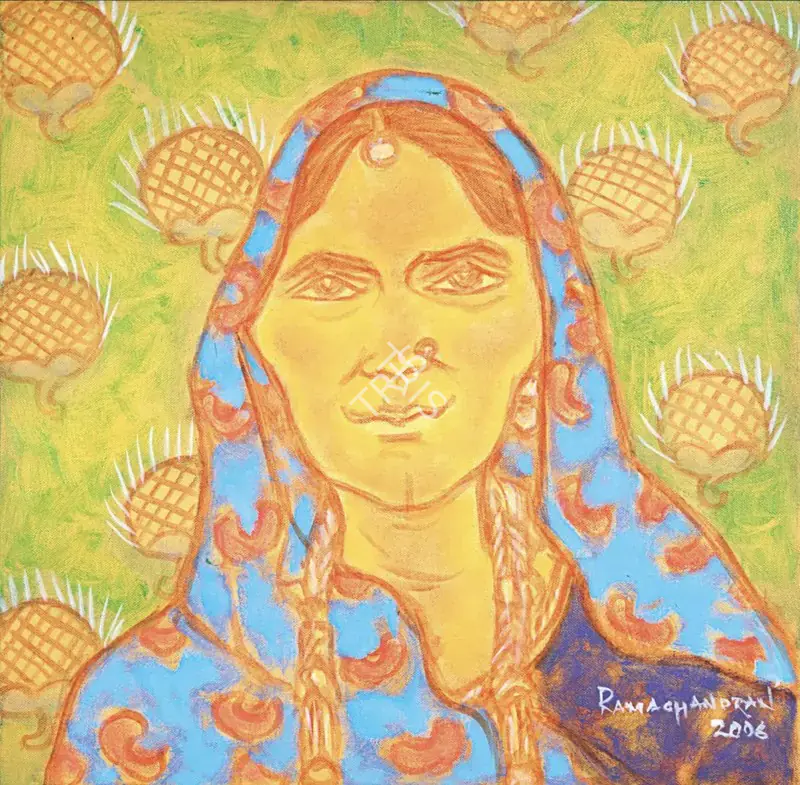 Ramachandran, A. (Artist). Untitled (Study from Rajasthan), 2006 | Painting
