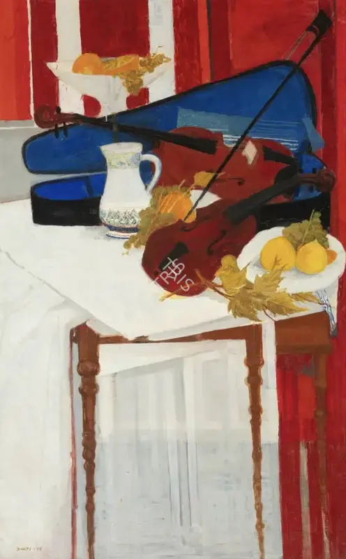 Burman, Sakti (Artist). Untitled, 1958 | Painting
