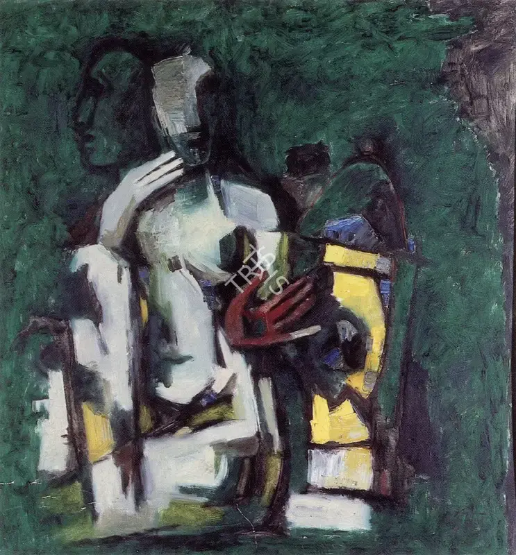 Husain, M.F. (Artist). Untitled, early 1960s | Painting