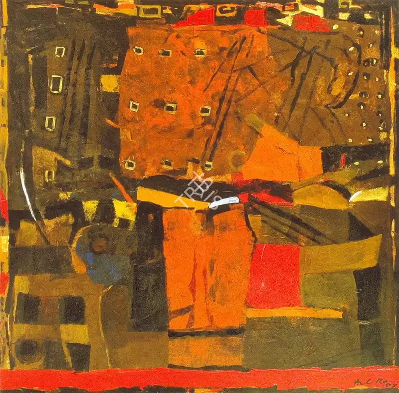 Kudallur, Achutan (Artist). Untitled, 2007 | Painting