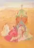 Chughtai, M.A.R. (Artist). Laila And Majnu. Watercolour on card, n.d. | Painting  | 00877609