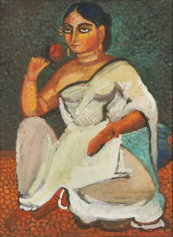 Roy, Jamini (Artist). Untitled, n.d. | Painting