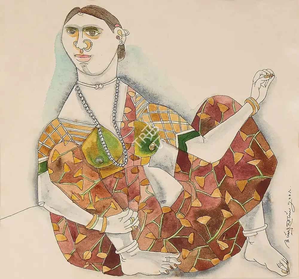 Goud, K. Laxma (Artist). Untitled, 2001 | Painting