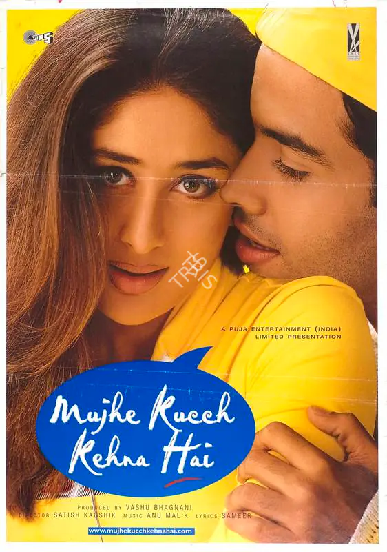 Bhagnani, Vashu (Producer), Mujhe Kuch Kehna Hai, 2001 | Full Sheet Poster | CinemaEducation | 00769131