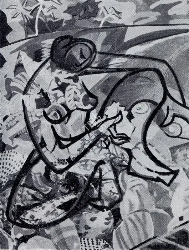 Sabavala, Jehangir (Artist). Seashell and Dream. n.d. | Marg, April 1953 | Painting | FineArts | 00673954
