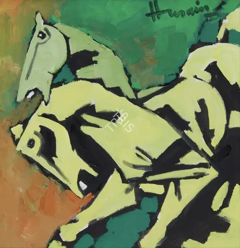 Husain, M.F. (Artist). Untitled, n.d. | Painting