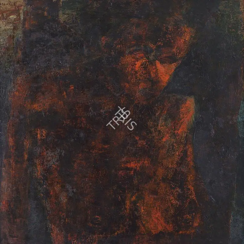 Padamsee, Akbar (Artist). Untitled. Oil on canvas, 1965 | Painting | FineArts | 00331027