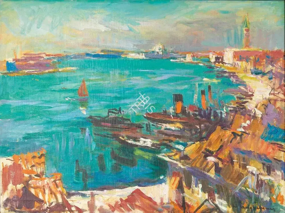 Langhammer, Walter (Artist). Venice, n.d. | Painting